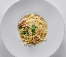 Спагетти с курочкой