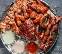 Мясное ассорти гриль