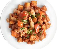 Рагу с фермерским цыплёнком