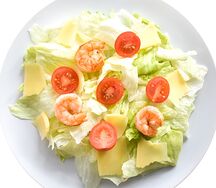 Цезарь с креветками