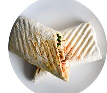 Шаурма с цыплёнком и сыром