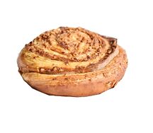 Улитка с карамельной сгущёнкой, корицей и грецким орехом