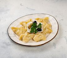 Вареники с судаком и брынзой