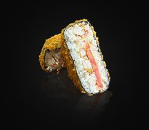 Ролл-бургер с курицей