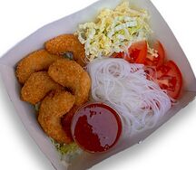 Фунчоза с креветками