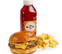 Комбо с бургером