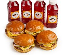 Комбо Бургеры и напитки