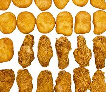 11 крыльев и 13 наггетсов