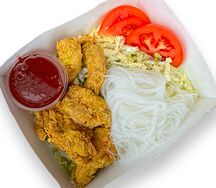 Фунчоза с курицей