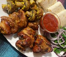 Шашлык из cвинoй шеи