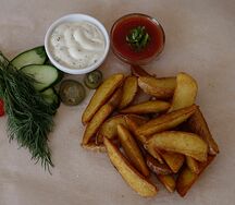 Картофель по-деревенски