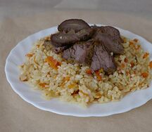 Узбекский плов