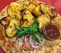 Шашлык из куриной грудки