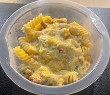 Паста в сырном соусе с беконом Mac&Cheese