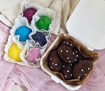 Комбо №14 Пирожное Картошка, моти ассорти 