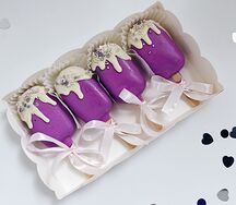 Набор Сиреневых эскимо с подтеками №5 