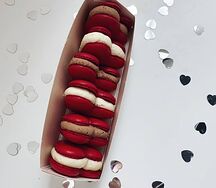 Набор макаронс №3 Мини-сердечки