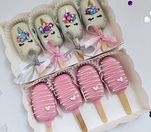 Комбо №1 Эскимо розовые и единороги