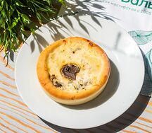 Мини-пицца с грибами