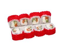 Сливочная калифорния с лососем