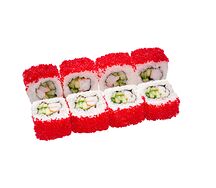 Калифорния с тигровыми креветками