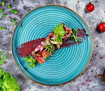 Винегрет с белыми груздями