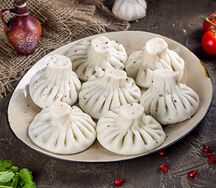 Хинкали с бараниной