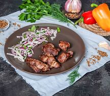 Шашлык из ленивой говядины