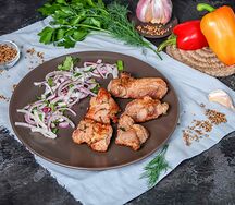 Шашлык из cвинoй шеи