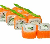 Ролл Филадельфия с огурцом