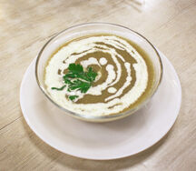 Крем-суп из шампиньонов