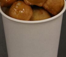 Жареные Фри Пельмени ручной лепки со свининой и говядиной