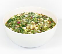 Окрошка на квасе