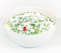 Окрошка на тане
