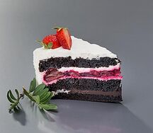 Шоколадный торт с вишневой прослойкой