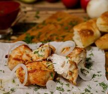 Шашлык из филе куриной грудки