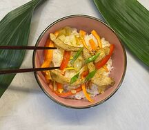 Рис с курицей