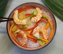 Фунчоза с креветкой