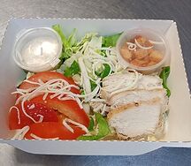 Цезарь с куриным филе су-вид
