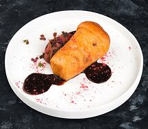 Ромовая баба и шоколад