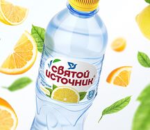 Святой источник Лимон негазированная