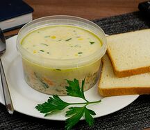 Сырный с фаршем