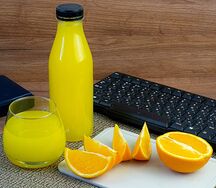 Апельсиновый сок собственного производства