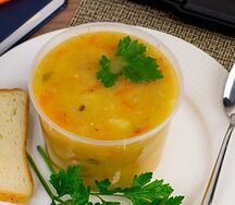 Гороховый с овощами