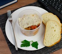 Жаркое из минтая