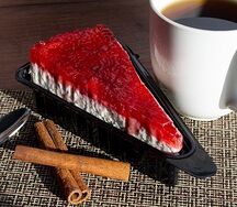 Чизкейк клубничный