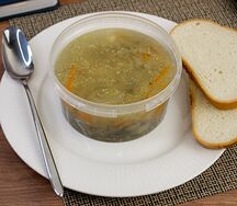 Щи зелёные постные