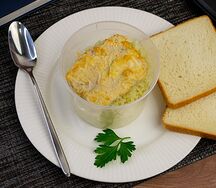 Минтай жареный