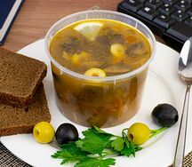 Солянка грибная