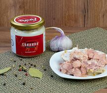 Тушенка из свинины классическая